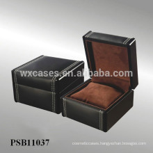 leather watch box for single watch from China factory